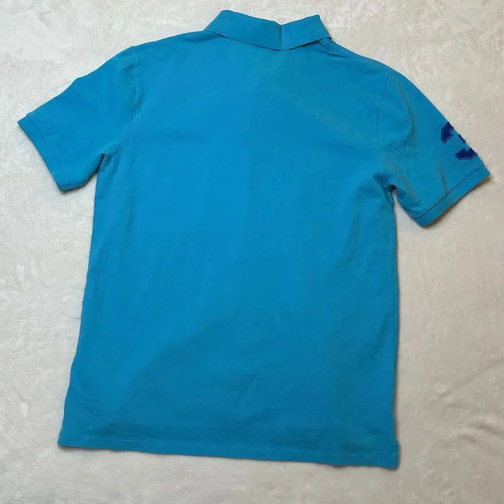 Boy’s Polo Ralph Lauren Polo Tee sz XL (16/18) Blue Pony Logo